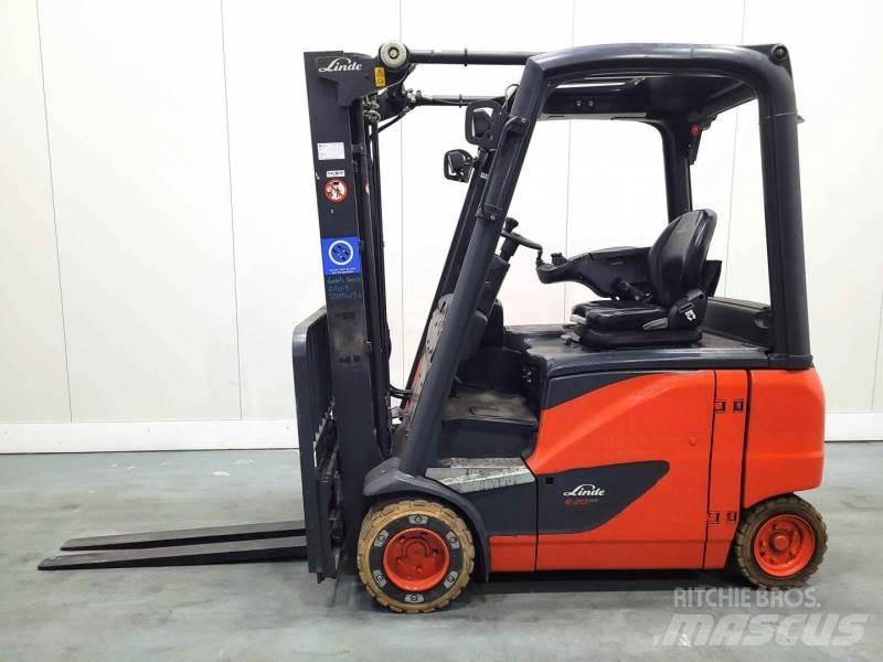 Linde E20PH-02 386 Електрически вилични кари-повдигачи
