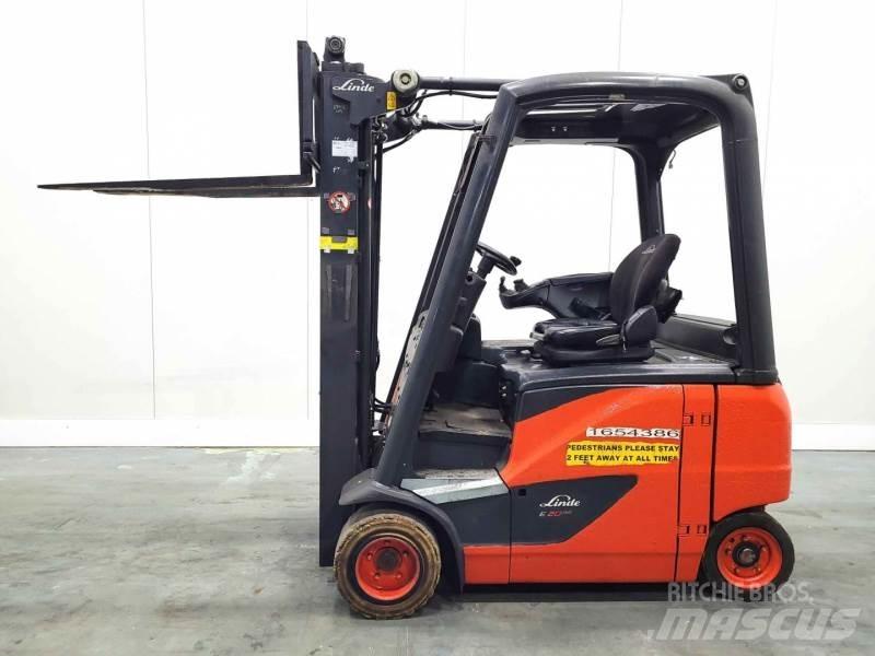 Linde E20PH-02 EVO 386 Електрически вилични кари-повдигачи