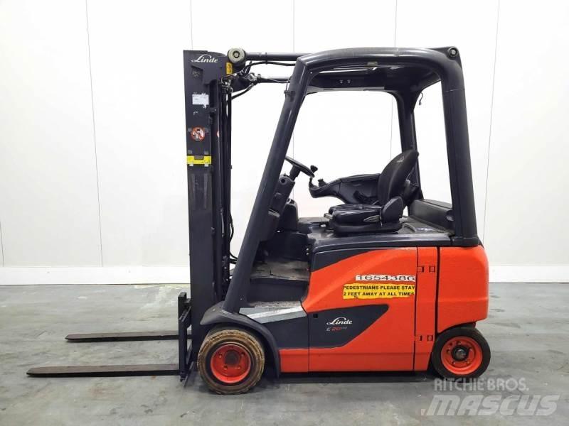 Linde E20PH-02 EVO 386 Електрически вилични кари-повдигачи