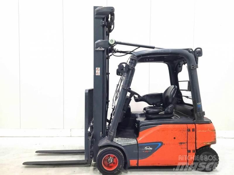 Linde E20PL-02 ION Електрически вилични кари-повдигачи