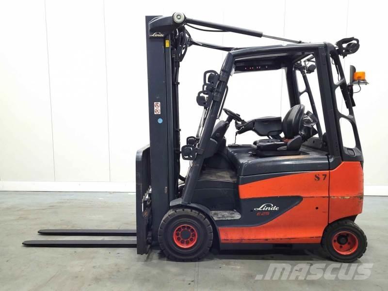 Linde E25H-01/600 387 Електрически вилични кари-повдигачи