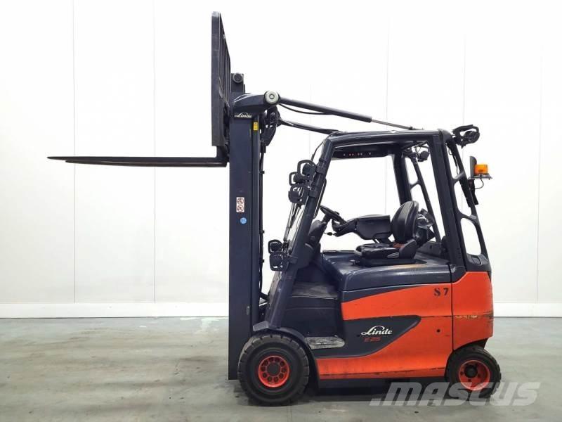 Linde E25H-01/600 387 Електрически вилични кари-повдигачи