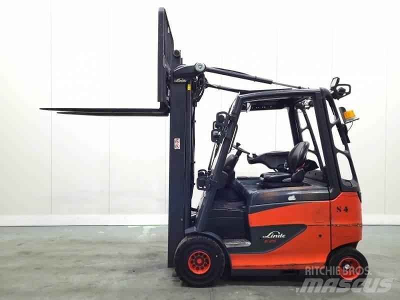 Linde E25H-01/600 387 Електрически вилични кари-повдигачи