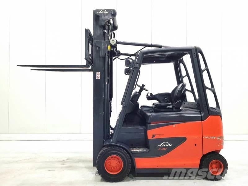 Linde E30 387 Електрически вилични кари-повдигачи