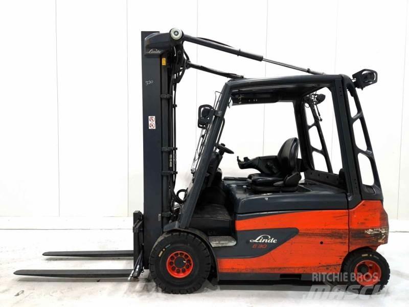 Linde E30L-01 Електрически вилични кари-повдигачи