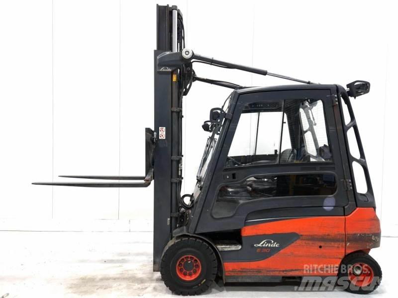 Linde E30L-01 Електрически вилични кари-повдигачи