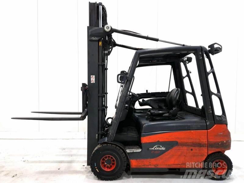 Linde E30L-01 Електрически вилични кари-повдигачи