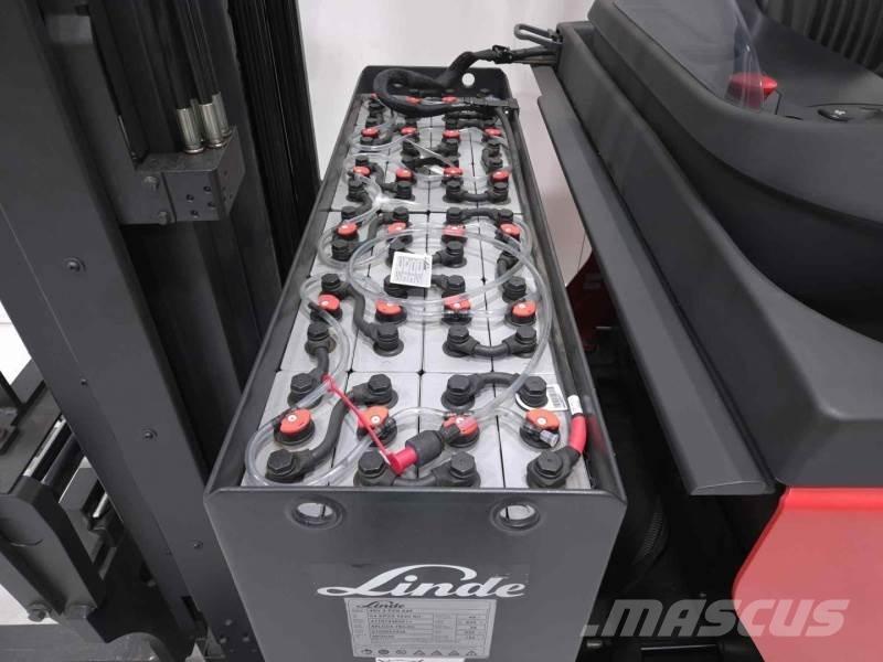 Linde R14-01 Ретрак/ Високоповдигач с изместване на вилката напред