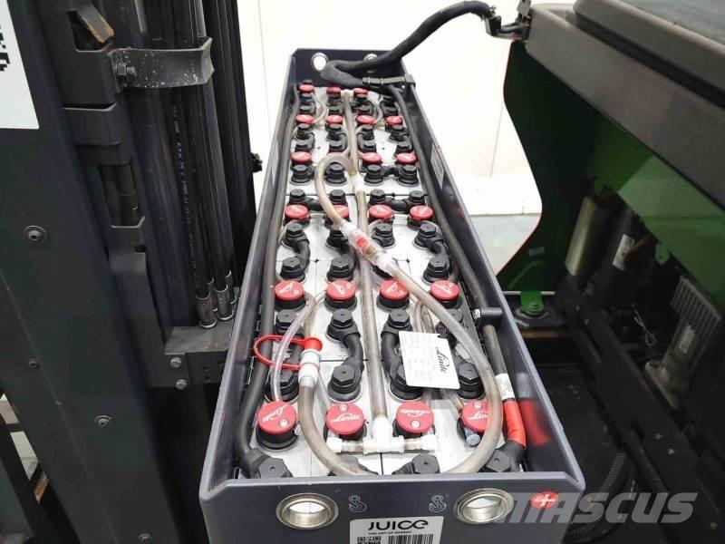 Linde R14-01 1120 Ретрак/ Високоповдигач с изместване на вилката напред