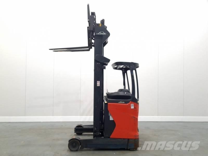 Linde R14-01 1120 Ретрак/ Високоповдигач с изместване на вилката напред