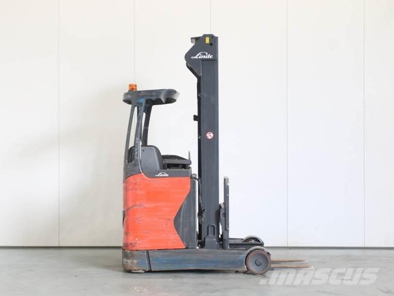 Linde R14-01 1120 Ретрак/ Високоповдигач с изместване на вилката напред
