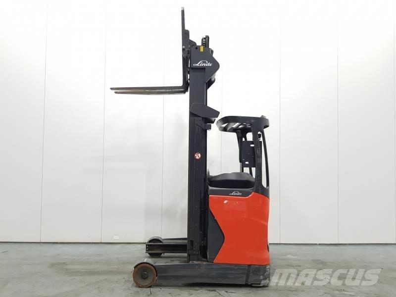 Linde R14-01 1120 Ретрак/ Високоповдигач с изместване на вилката напред