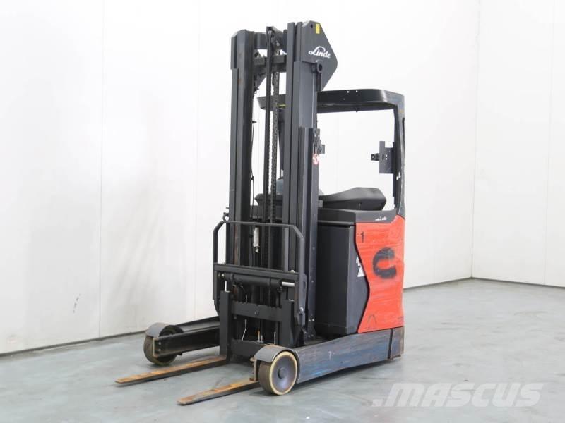 Linde R14-01 1120 Ретрак/ Високоповдигач с изместване на вилката напред