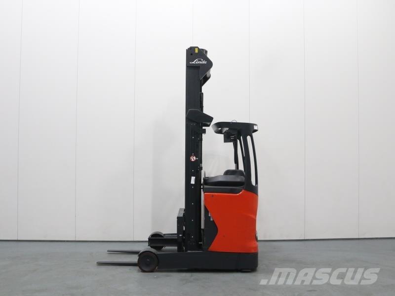 Linde R14-01 1120 Ретрак/ Високоповдигач с изместване на вилката напред