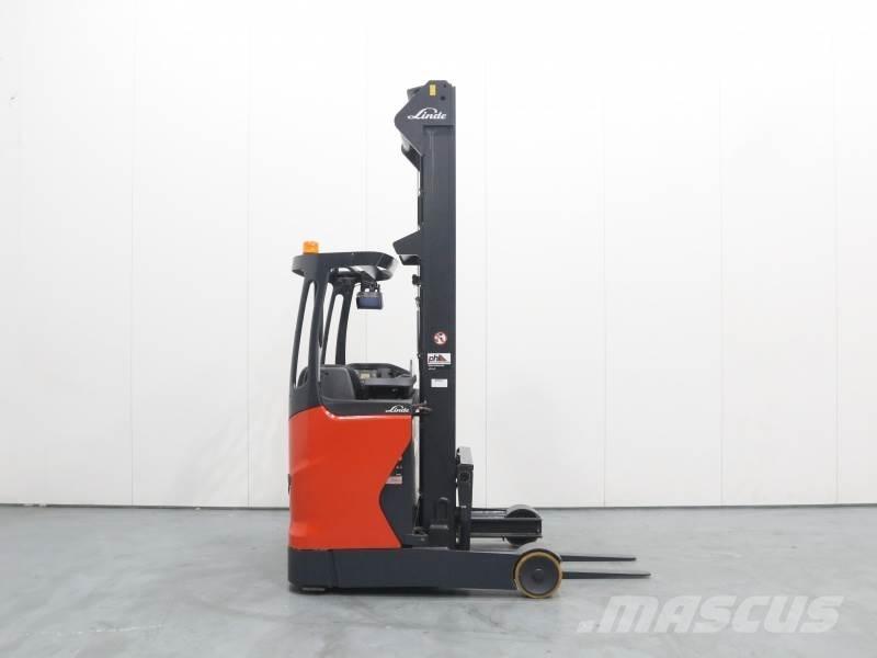 Linde R14-01 1120 Ретрак/ Високоповдигач с изместване на вилката напред