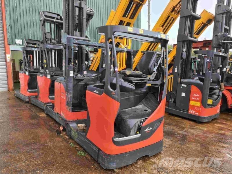 Linde R14-01 1120 Ретрак/ Високоповдигач с изместване на вилката напред