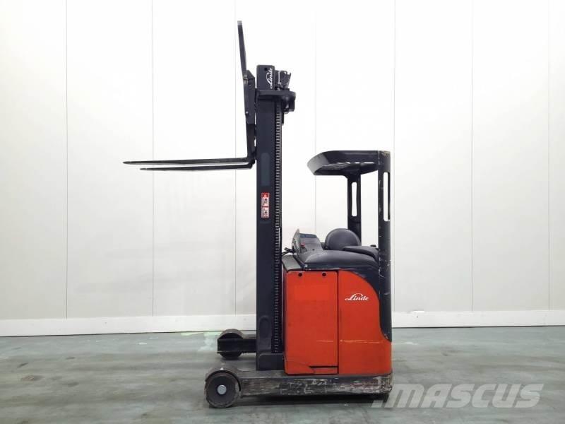 Linde R14-03 115 Ретрак/ Високоповдигач с изместване на вилката напред