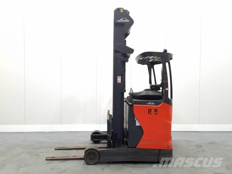 Linde R14 1120 Ретрак/ Високоповдигач с изместване на вилката напред