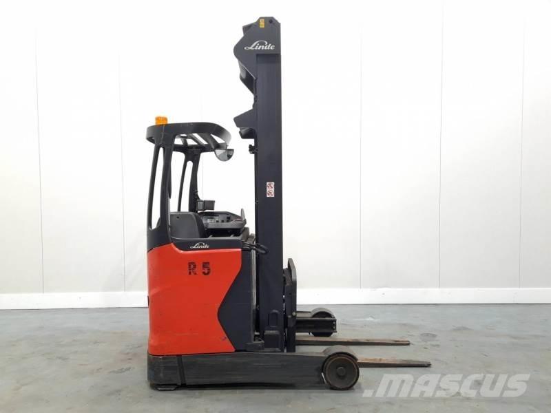 Linde R14 1120 Ретрак/ Високоповдигач с изместване на вилката напред