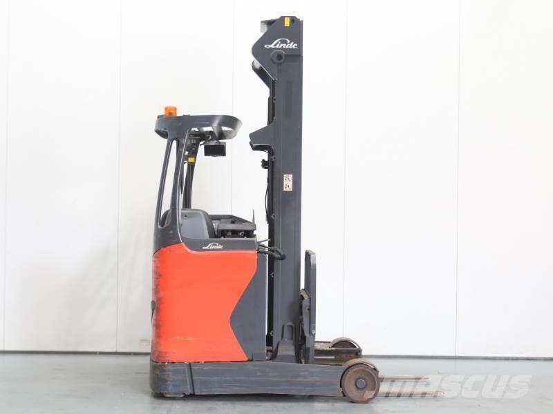 Linde R14 1120 Ретрак/ Високоповдигач с изместване на вилката напред