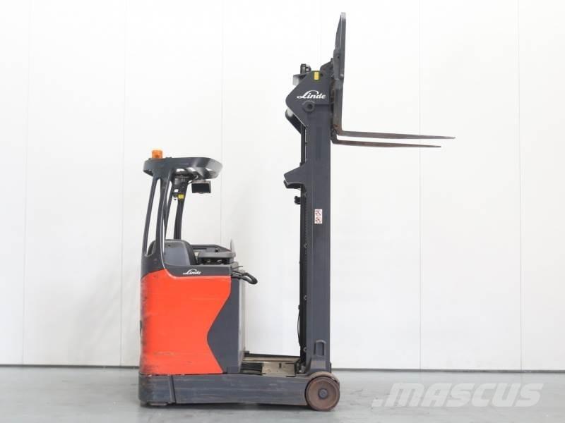 Linde R14 1120 Ретрак/ Високоповдигач с изместване на вилката напред