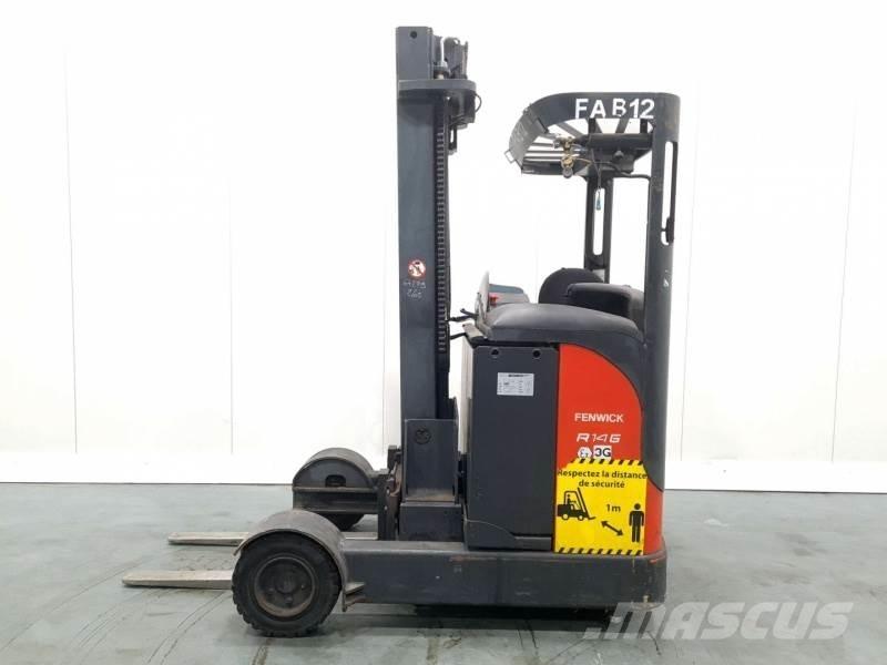 Linde R14G-12 115 PRYOBAN Ретрак/ Високоповдигач с изместване на вилката напред