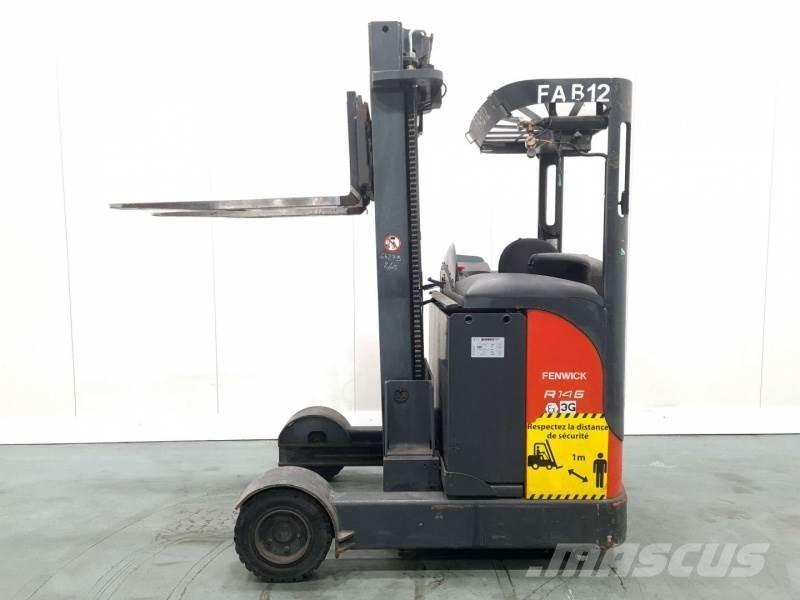Linde R14G-12 115 PRYOBAN Ретрак/ Високоповдигач с изместване на вилката напред