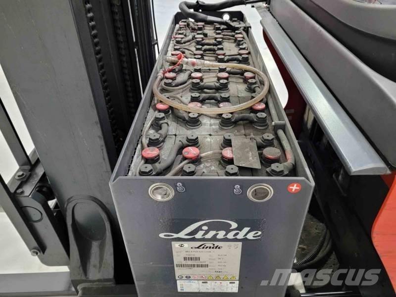 Linde R14HD-01 Ретрак/ Високоповдигач с изместване на вилката напред