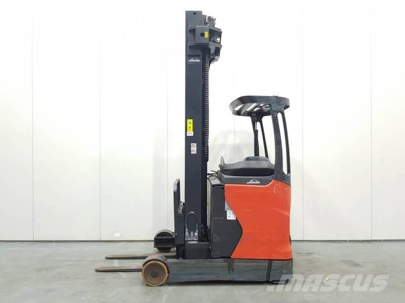 Linde R14HD-01 1120 Ретрак/ Високоповдигач с изместване на вилката напред