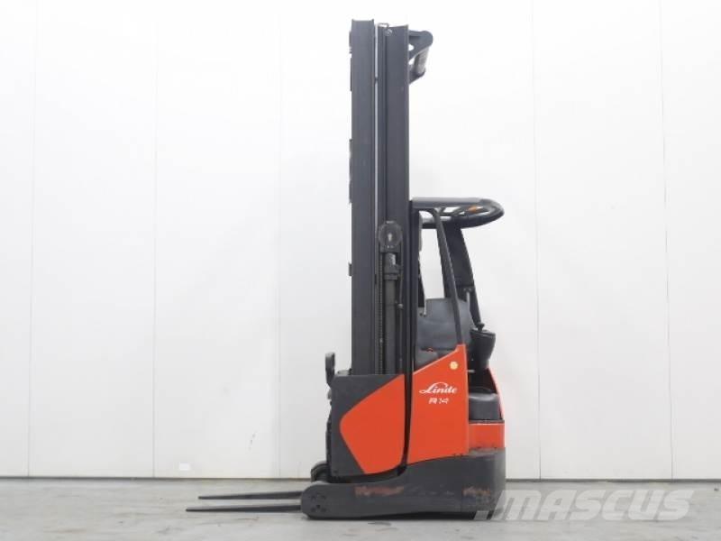Linde R14X-03 Ретрак/ Високоповдигач с изместване на вилката напред