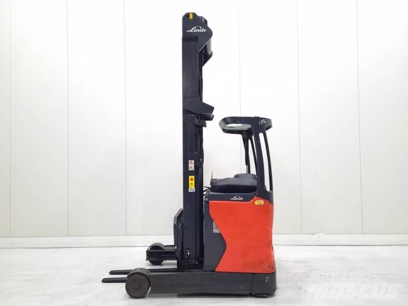 Linde R16-01 1120 Ретрак/ Високоповдигач с изместване на вилката напред