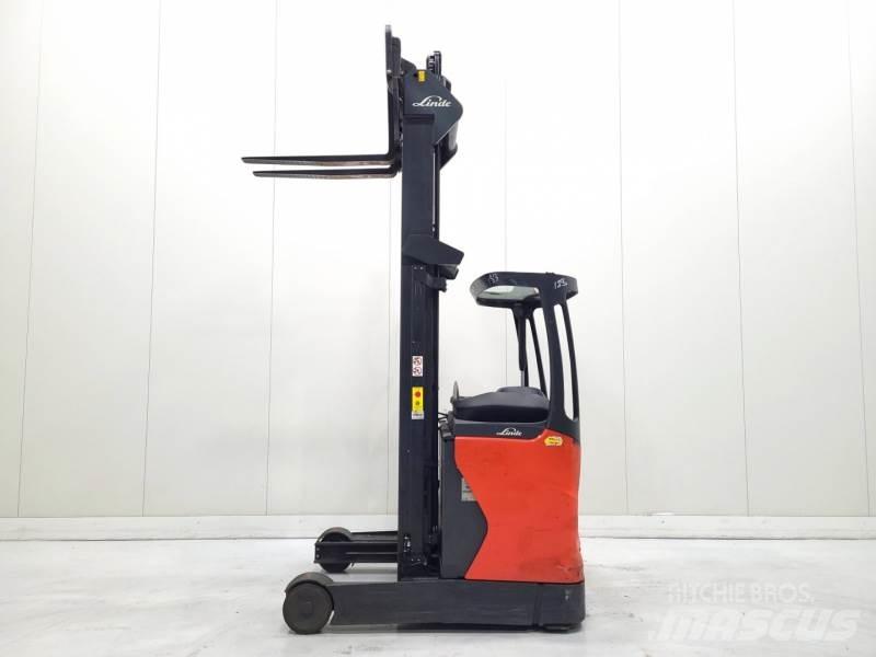 Linde R16-01 1120 Ретрак/ Високоповдигач с изместване на вилката напред