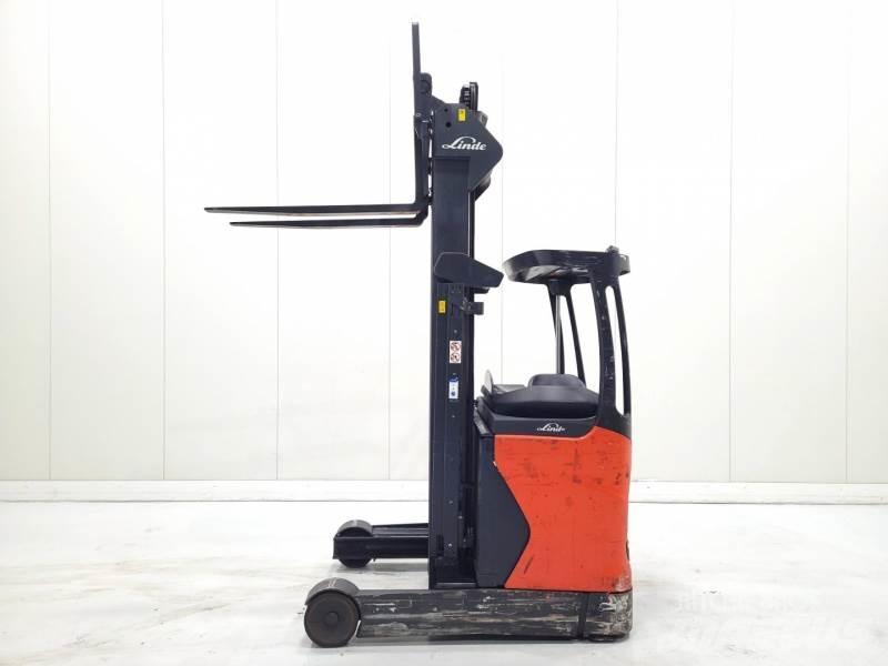 Linde R16-01 1120 Ретрак/ Високоповдигач с изместване на вилката напред