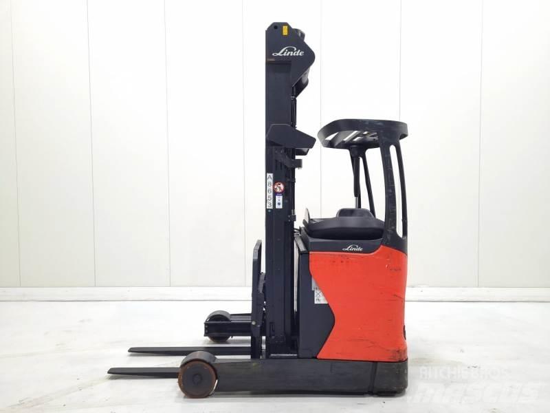 Linde R16-01 1120 Ретрак/ Високоповдигач с изместване на вилката напред