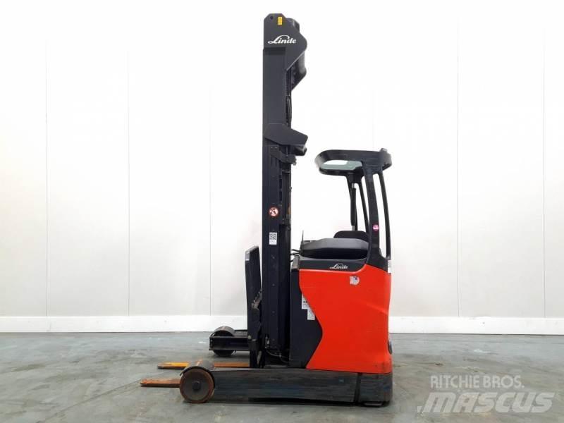 Linde R16-01 1120 Ретрак/ Високоповдигач с изместване на вилката напред