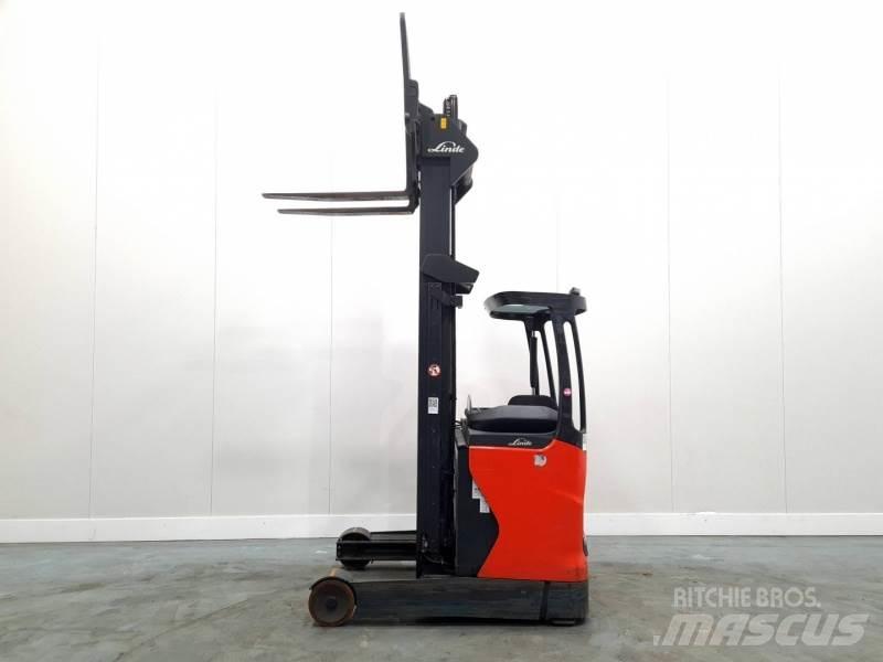 Linde R16-01 1120 Ретрак/ Високоповдигач с изместване на вилката напред