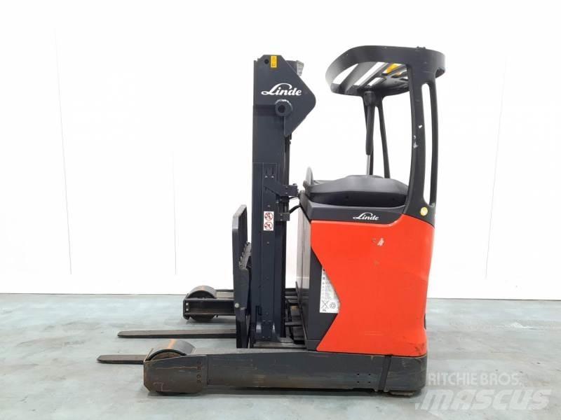 Linde R16-01 1120 Ретрак/ Високоповдигач с изместване на вилката напред