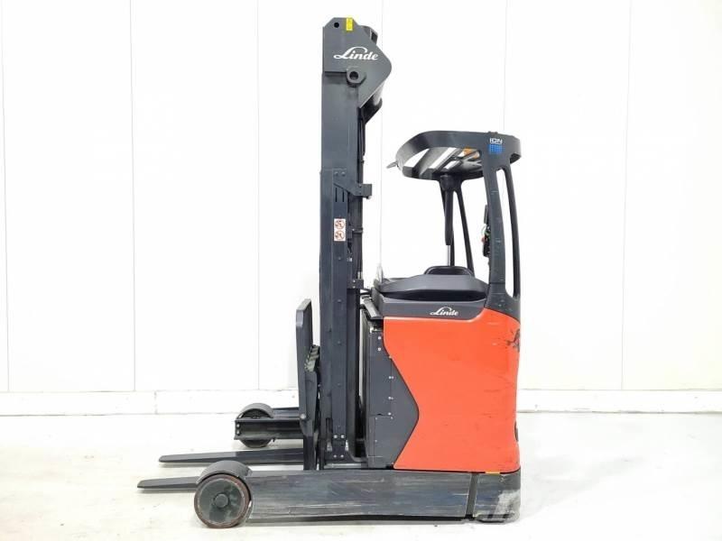 Linde R16-01 1120 Ретрак/ Високоповдигач с изместване на вилката напред