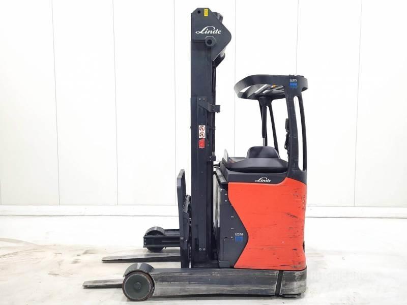 Linde R16-01 LI-ION Ретрак/ Високоповдигач с изместване на вилката напред