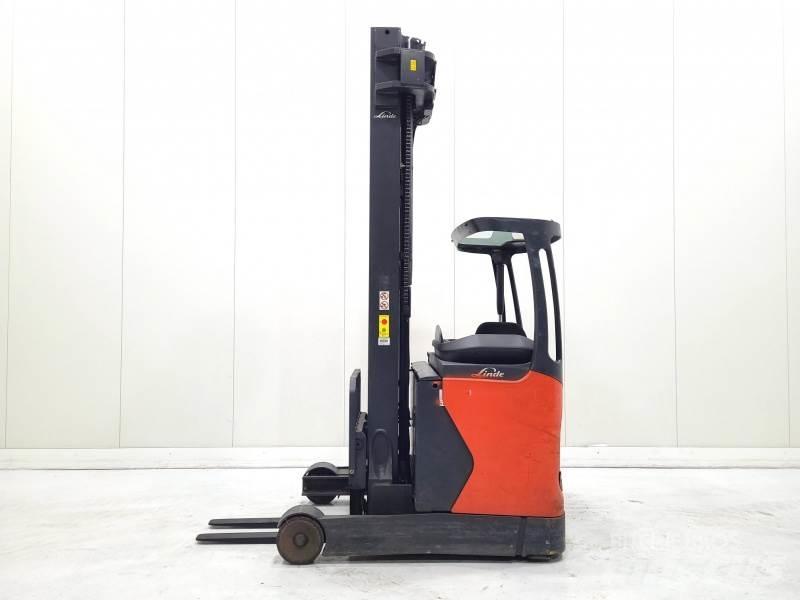 Linde R16HD-01 1120 Ретрак/ Високоповдигач с изместване на вилката напред
