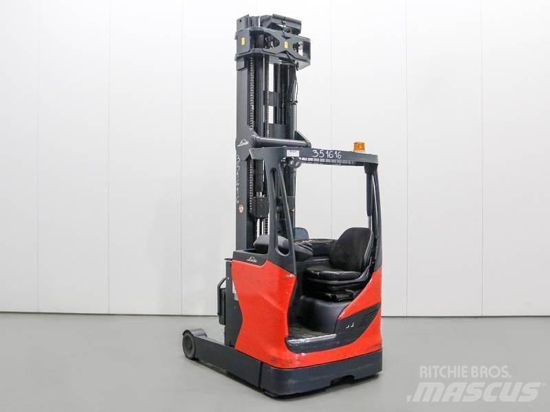Linde R16HD-01 1120 Ретрак/ Високоповдигач с изместване на вилката напред