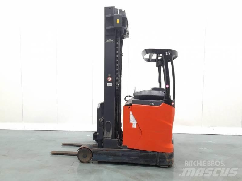 Linde R16HD-01 1120 Ретрак/ Високоповдигач с изместване на вилката напред