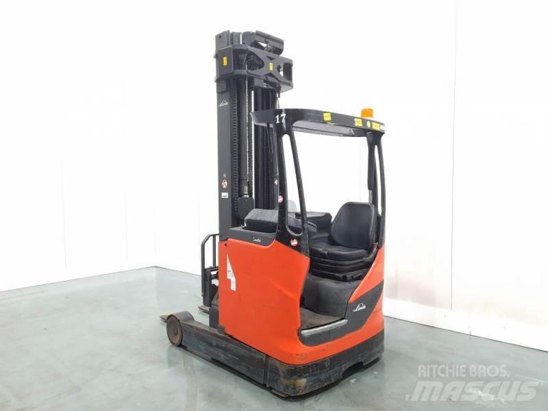 Linde R16HD-01 1120 Ретрак/ Високоповдигач с изместване на вилката напред