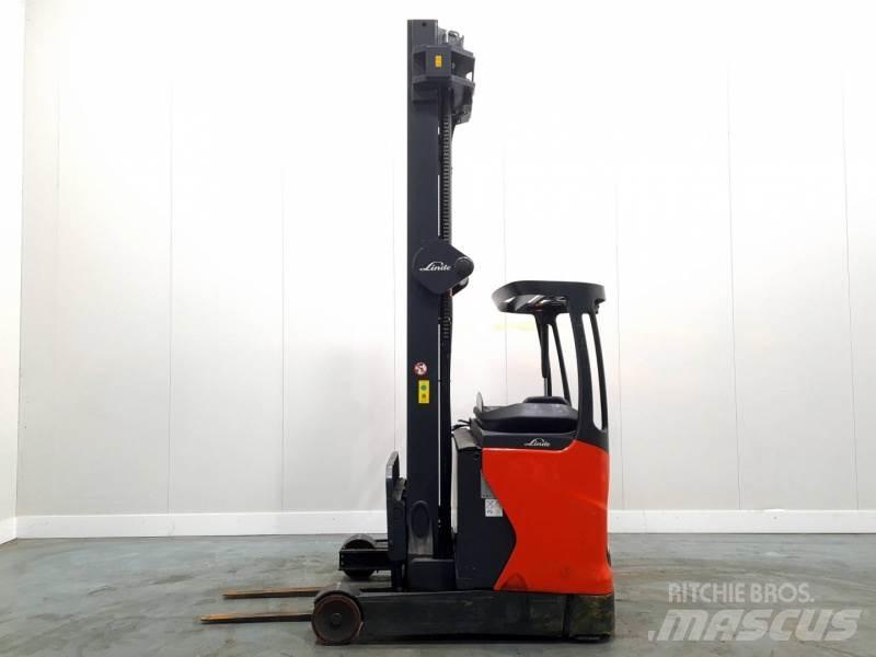 Linde R16HD-01 1120 Ретрак/ Високоповдигач с изместване на вилката напред