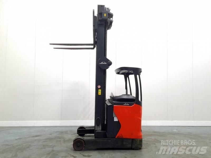 Linde R16HD-01 1120 Ретрак/ Високоповдигач с изместване на вилката напред