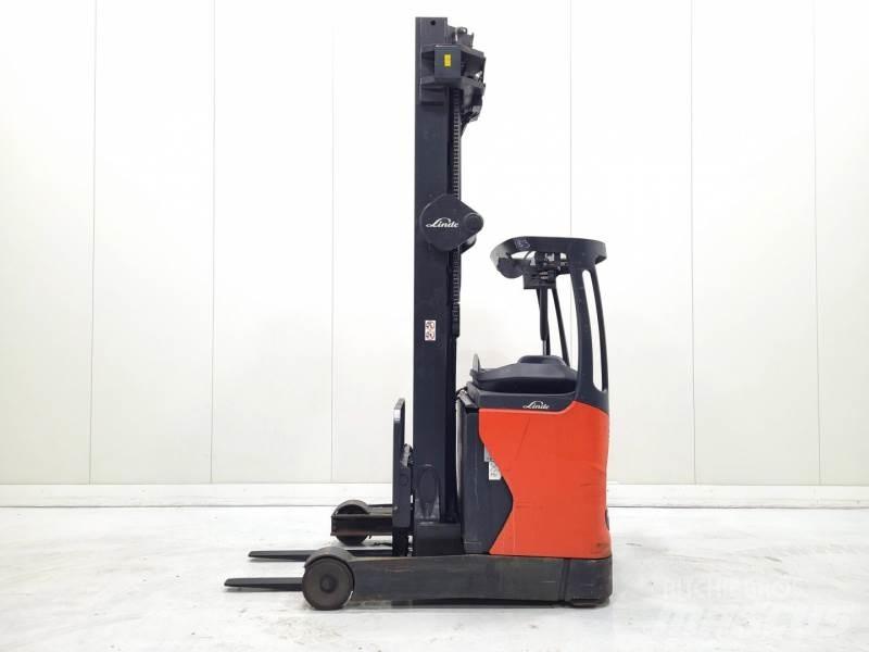 Linde R16HD-01 1120 Ретрак/ Високоповдигач с изместване на вилката напред