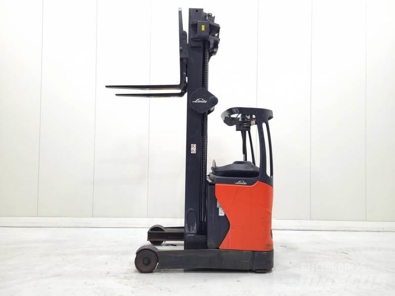 Linde R16HD-01 1120 Ретрак/ Високоповдигач с изместване на вилката напред