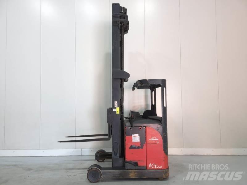 Linde R16SHD-12 Ретрак/ Високоповдигач с изместване на вилката напред