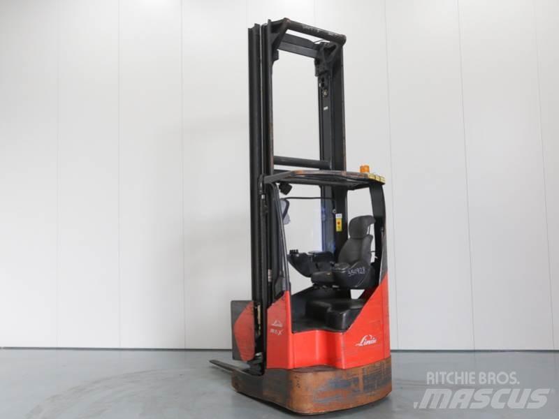 Linde R16X 116 Ретрак/ Високоповдигач с изместване на вилката напред