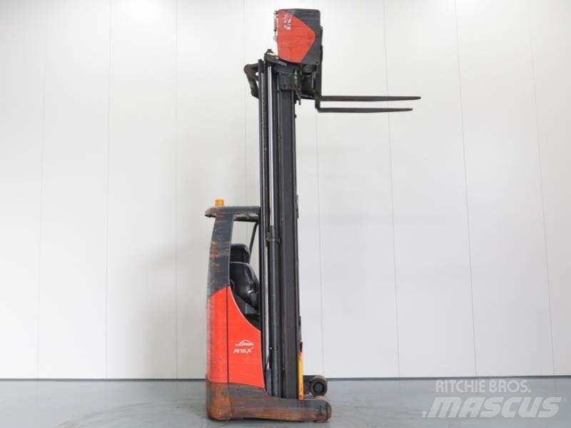 Linde R16X 116 Ретрак/ Високоповдигач с изместване на вилката напред